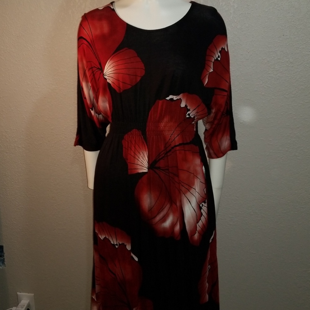Knee length Floral dress